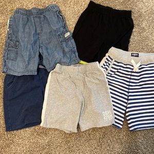 5 pairs of boys shorts